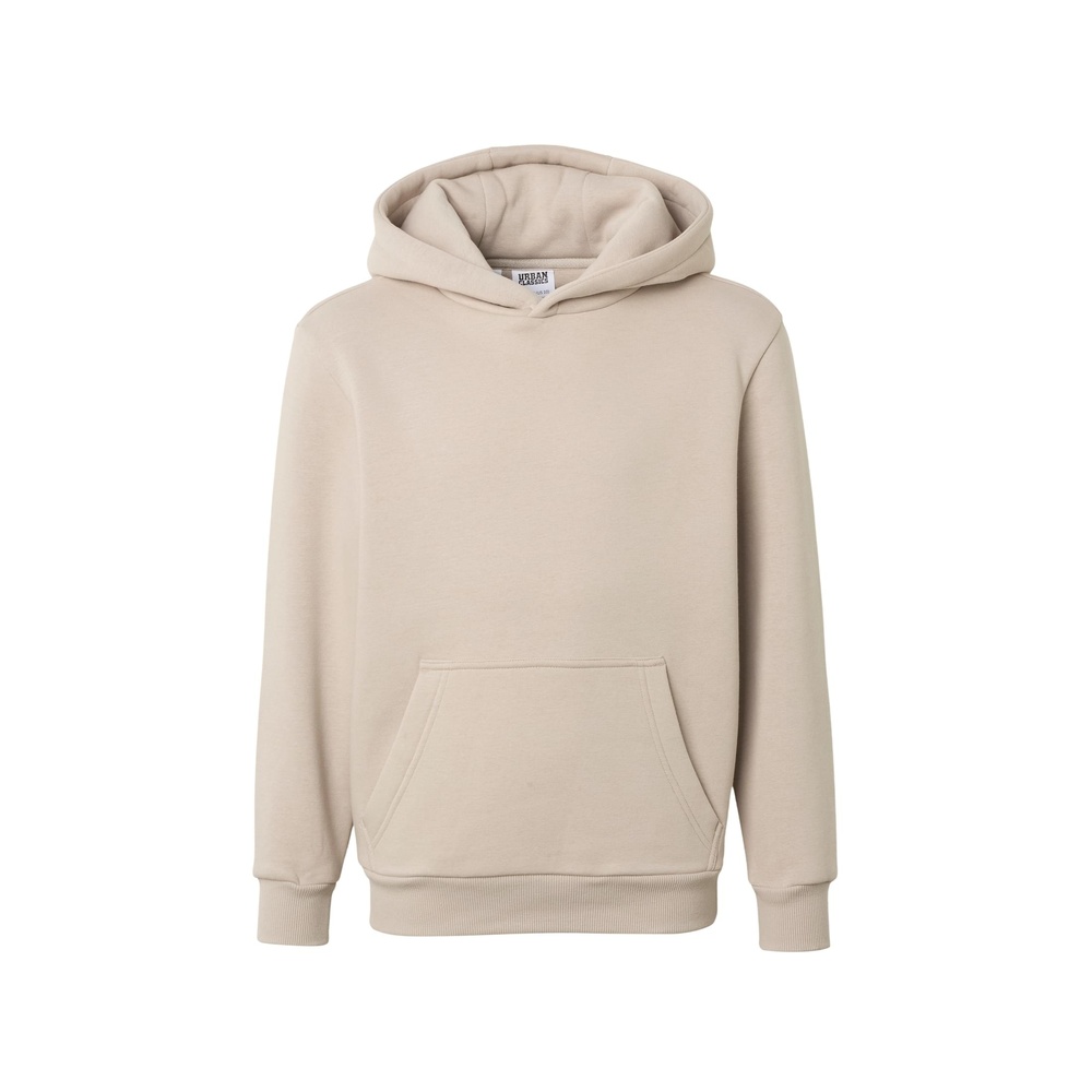 Urban Classics - Fluffy Sweat à capuche/pull pour enfants - Gris